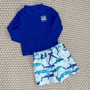 Just One You by Carter’s 9M Swim-shirt & Trunks